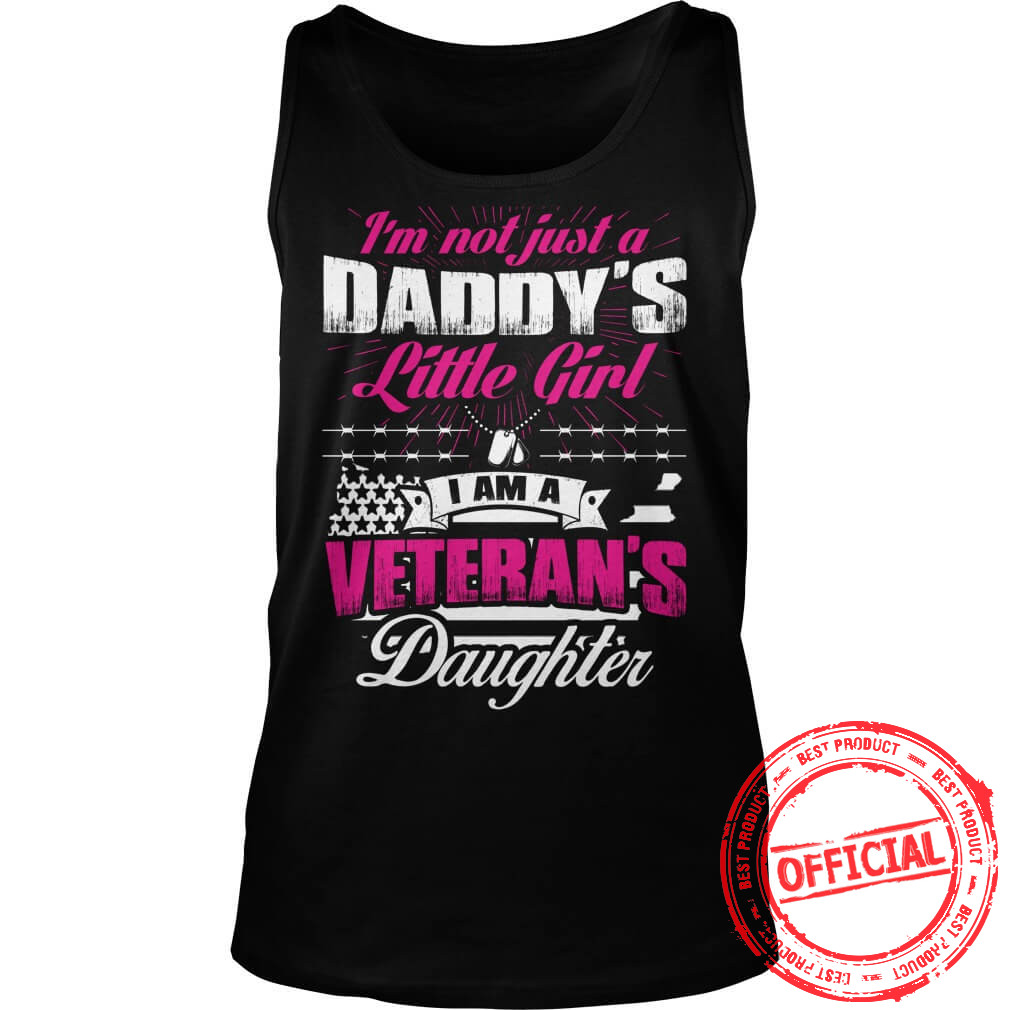 I'm A Vererans Daughter Tank Top.