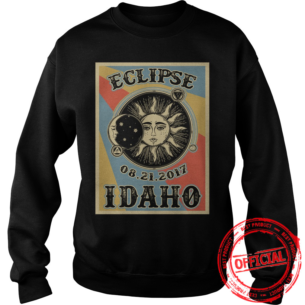 Totality Solar Eclipse 2017 In Idaho Sweatshirt