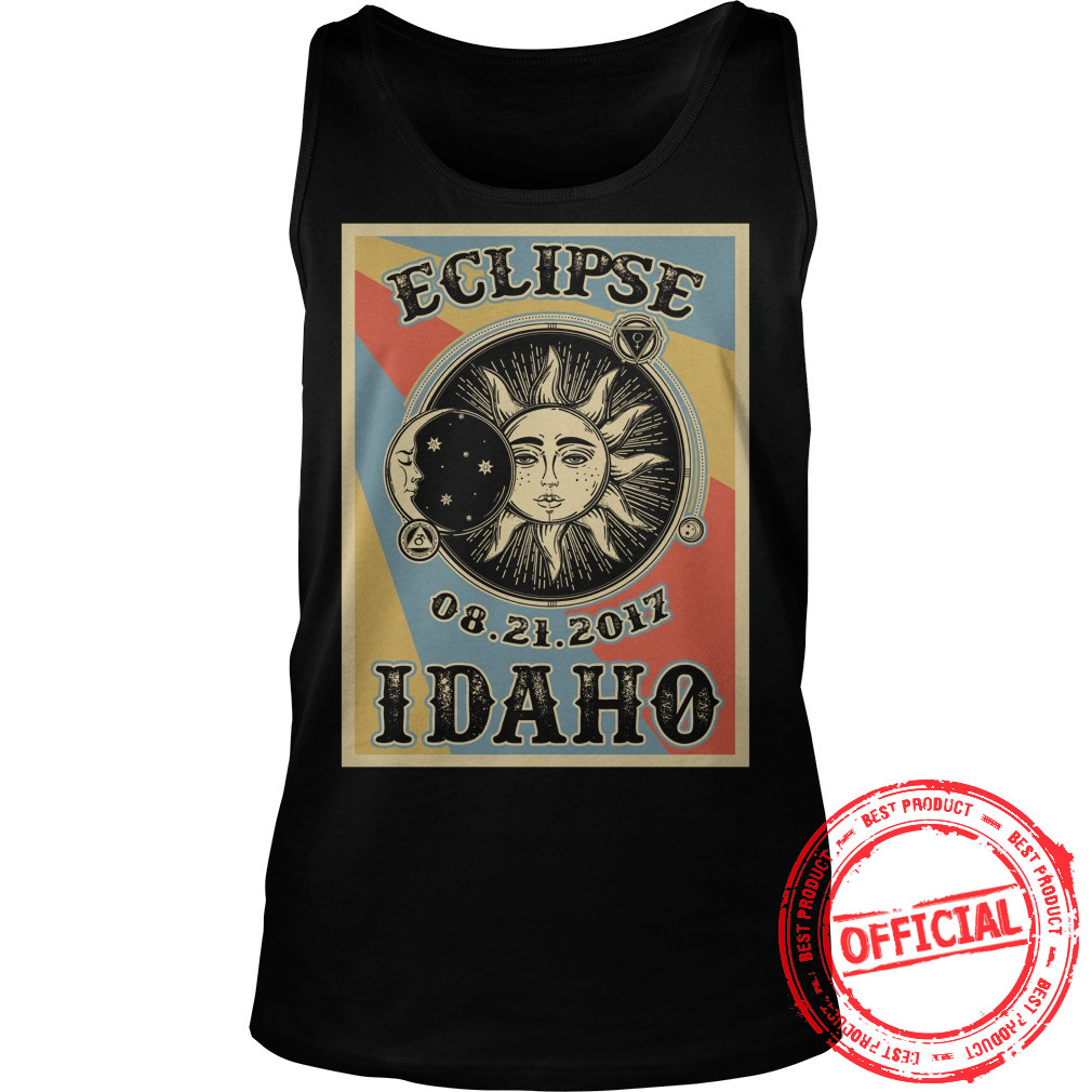 Totality Solar Eclipse 2017 In Idaho Unisex Tanktop