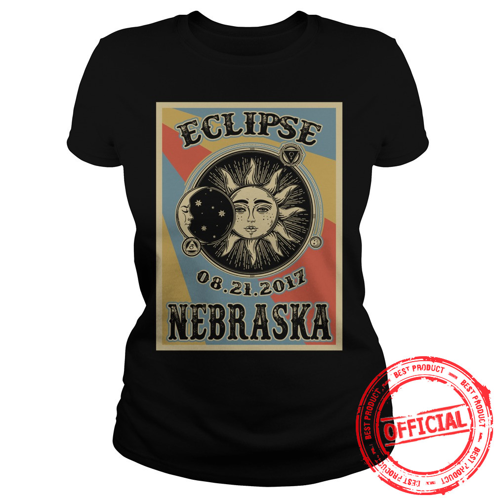 Totality Solar Eclipse 2017 In Nebraska Ladies Tee