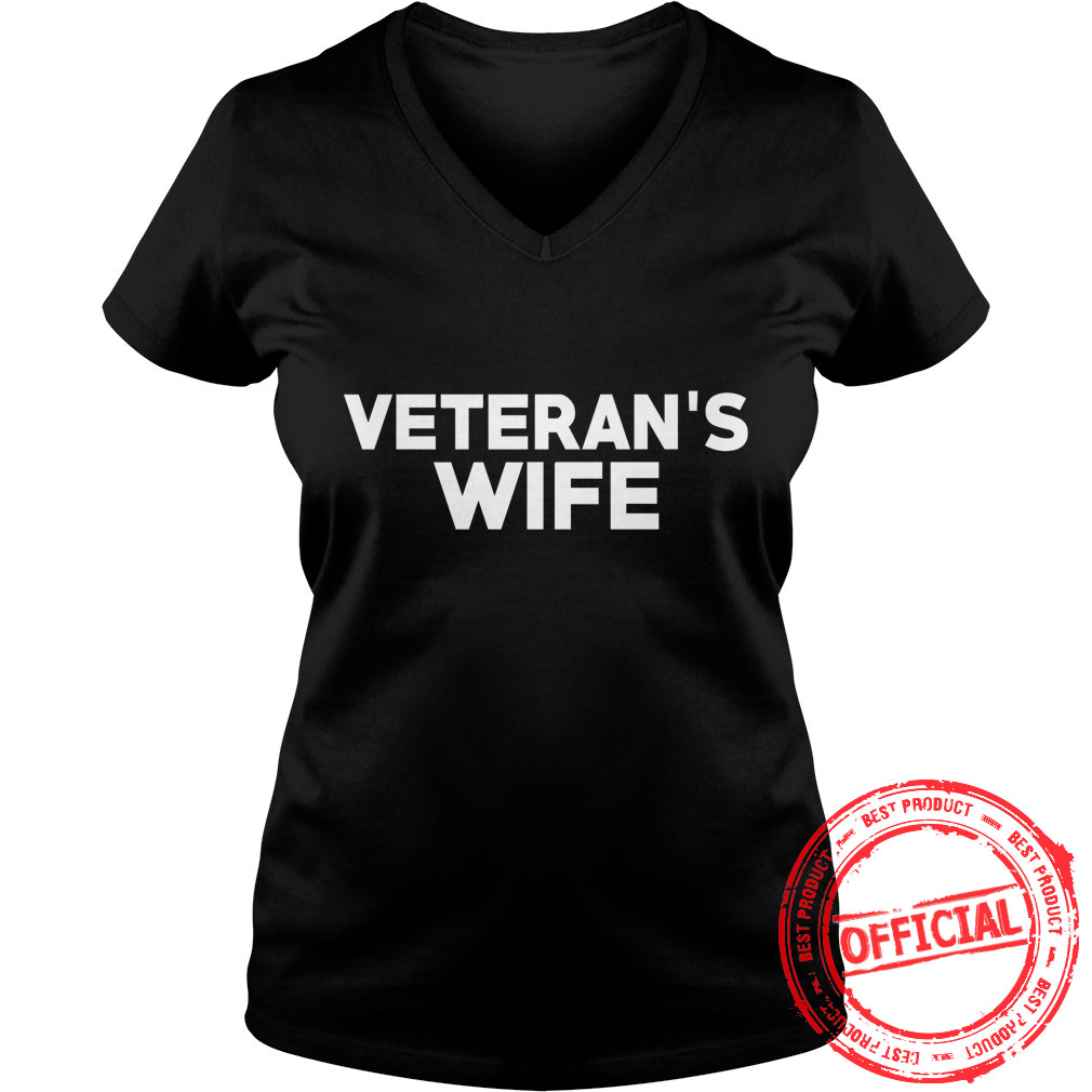 Veteran's Wife Ladies V Neck