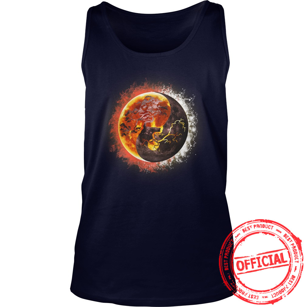 Yin Yang Bonsai Tree Eclipse Tank Top