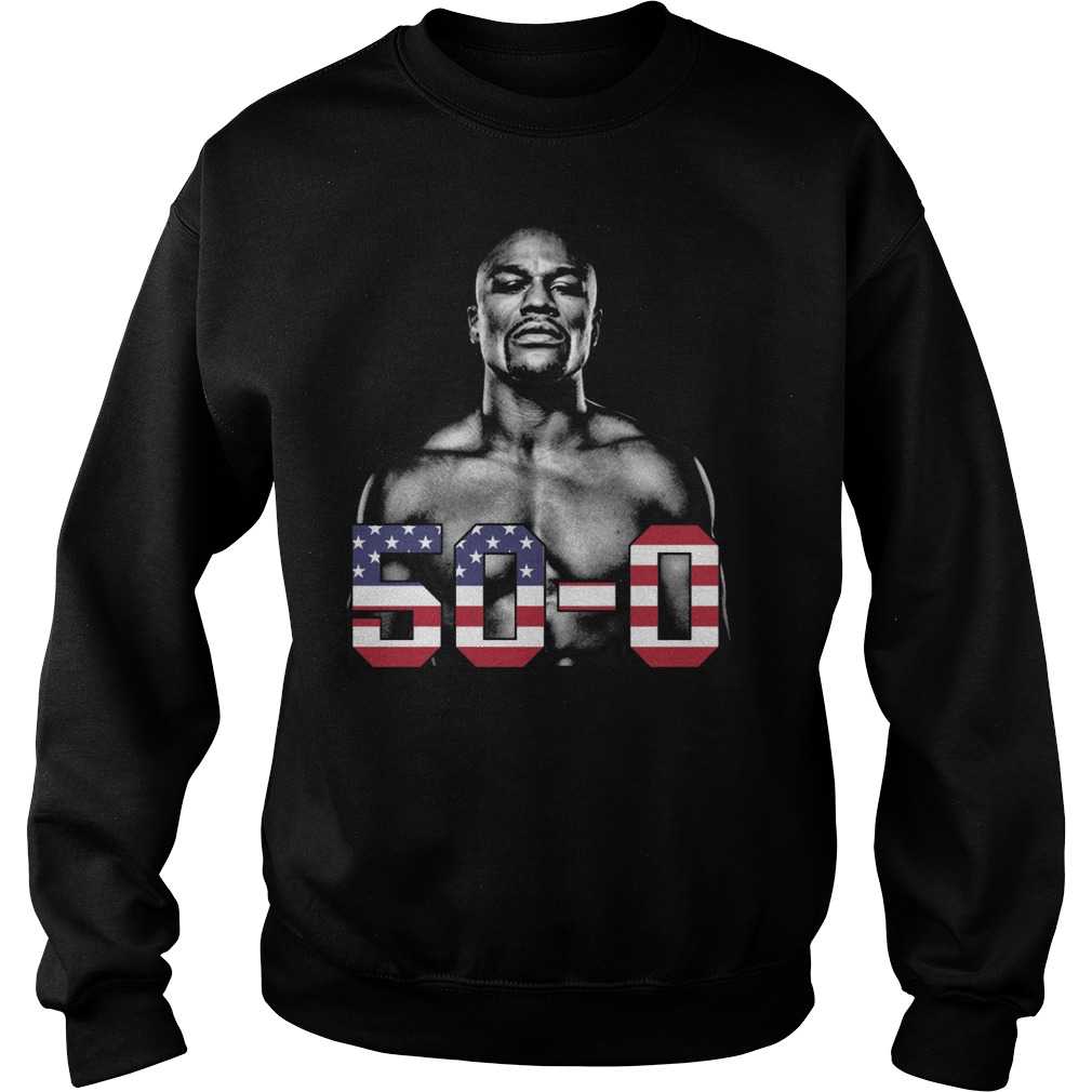 Mayweather Vs Mcgregor 50 0 Sweatshirt