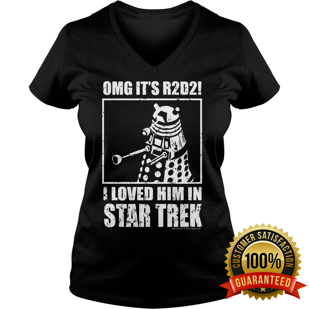 Omg R2d2 Loved Star Trek V Neck