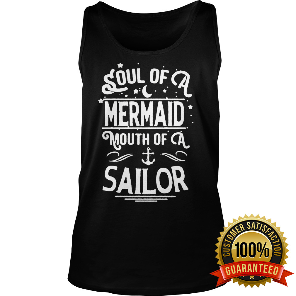Soul Mermaid Mouth Sailor Tank Top