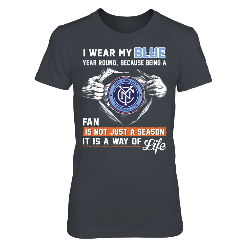 Wear Blue New York City Fc Womenshirt