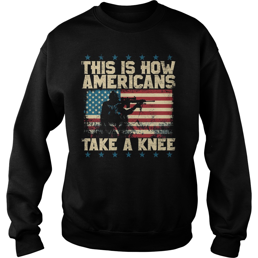 This Is How Americans Take A Knee Sweater
