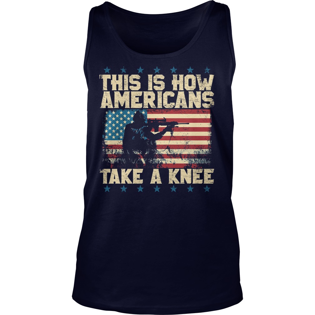 This Is How Americans Take A Knee Tank Top