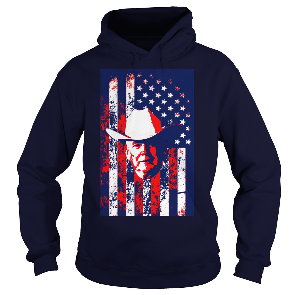 Cowboy Trumps America Hoodie