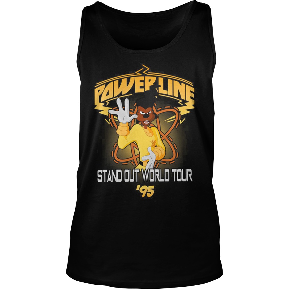 Disney Goofy Movie Powerline World Tour Tank Top