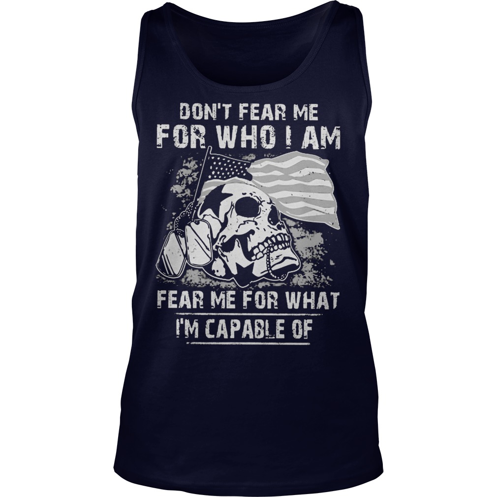Dont Fear Fear Guy Tank Top