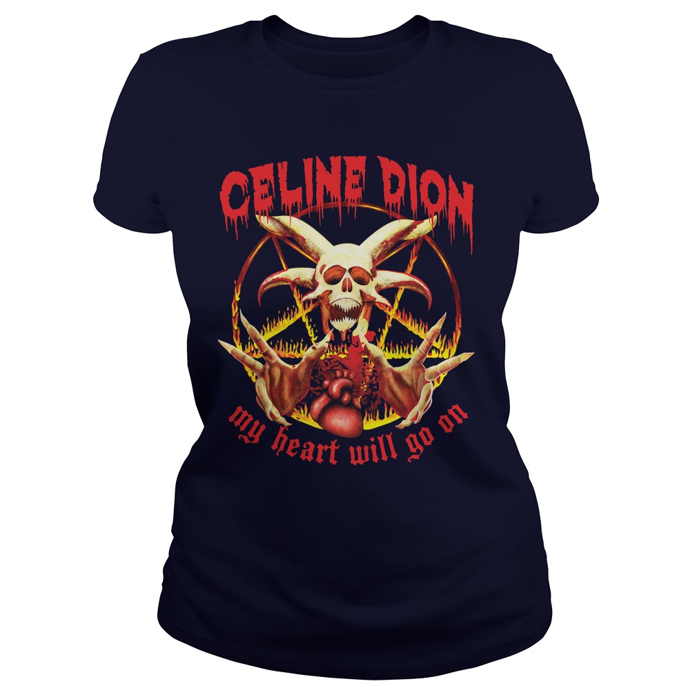 Heart Will Go Metal Ladies Tee
