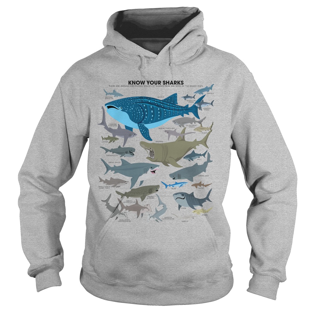 Know Sharks Hoodie