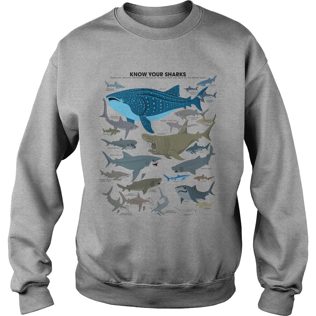 Know Sharks Sweat Shirt