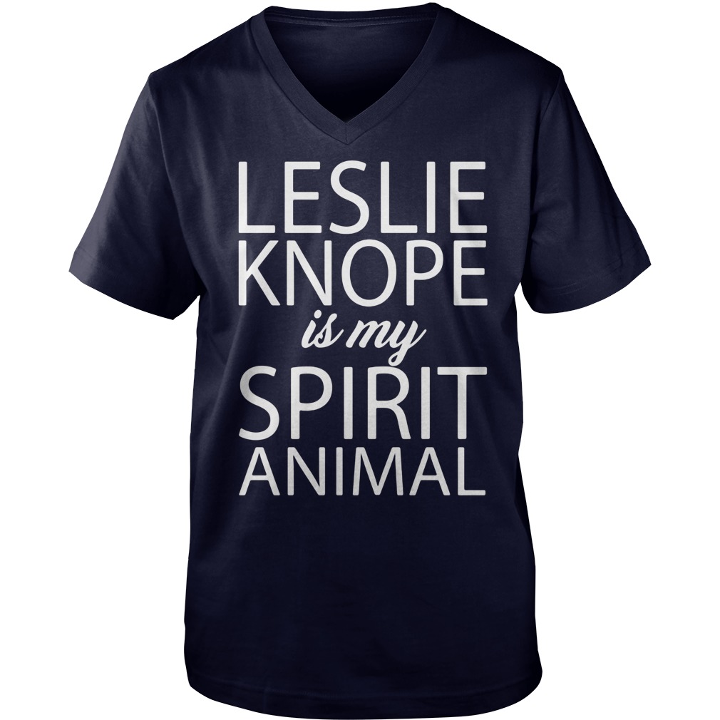 Leslie Knope Spirit Animal V Neck