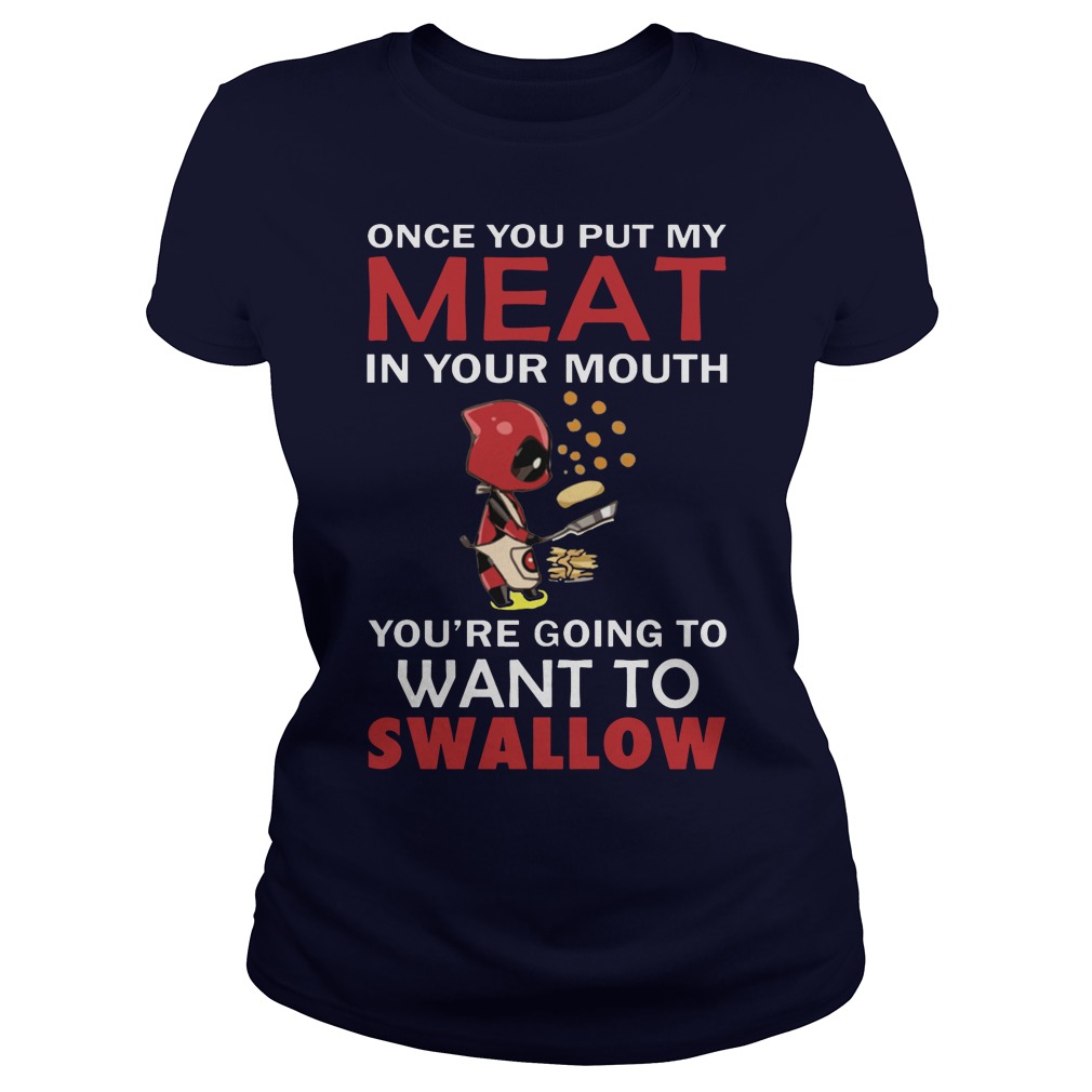 Put Meat Mouth Ladies Tee