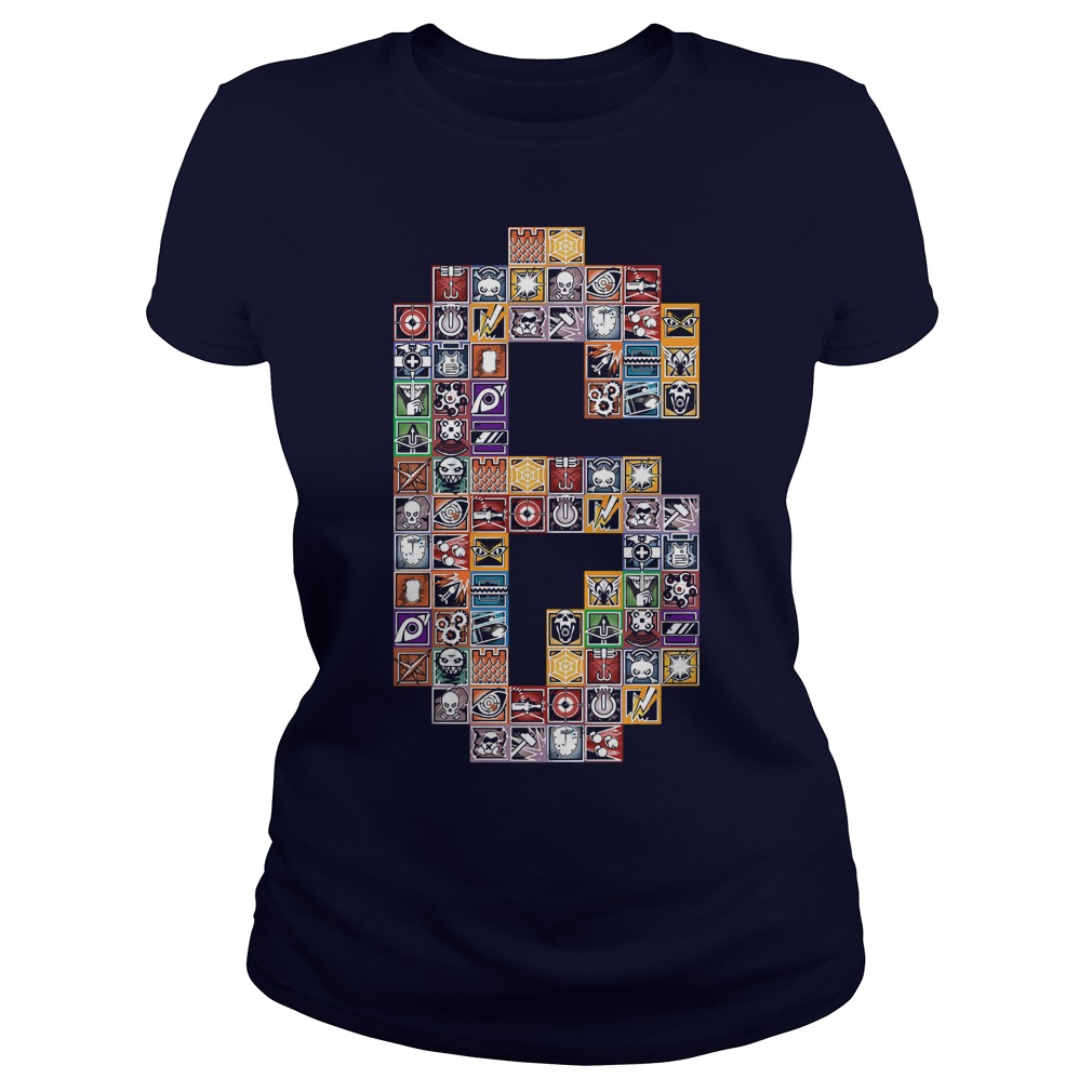 Rainbow 6 Operators Ladies Tee