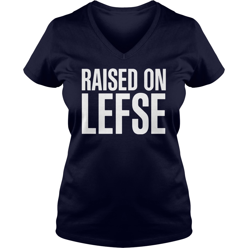 Raised Lefse Norwegian V Neck