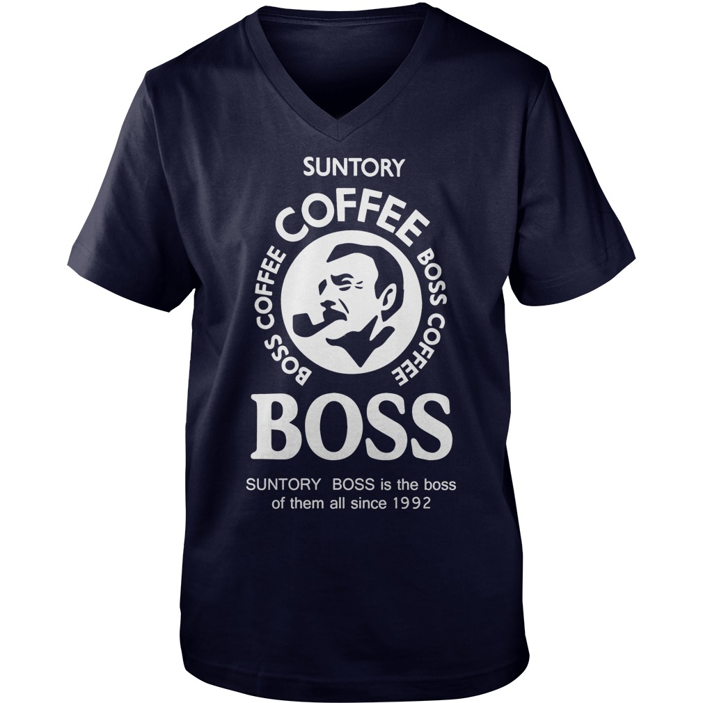 Suntory Boss Coffee V Neck