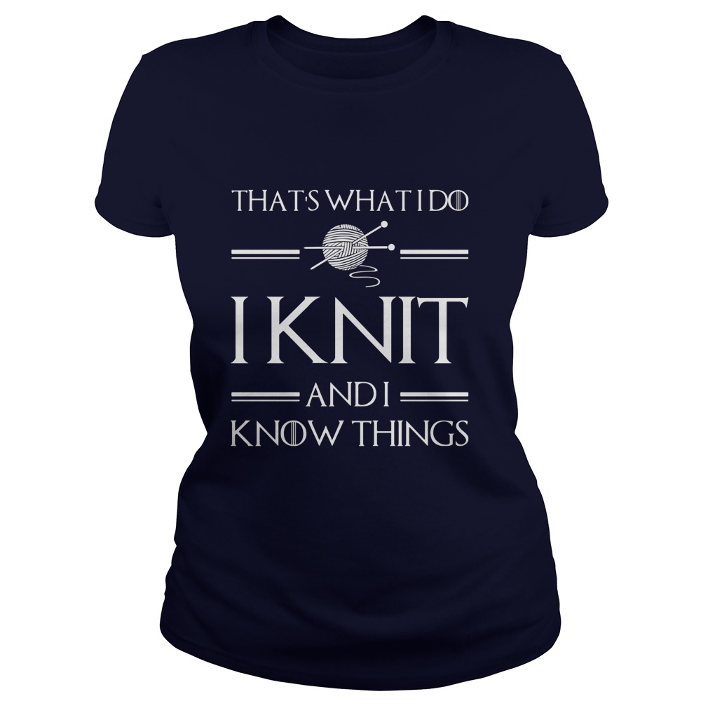 Thats Knit Know Things Ladies