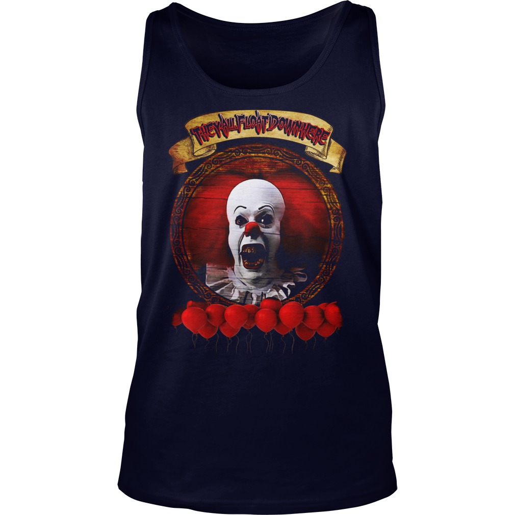 Tim Curry Pennywise Stephen King Tank Top