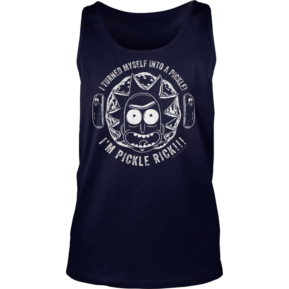 Turned Pickle Im Pickle Rick Tank Top