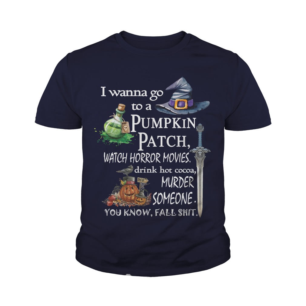 Wanna Go Pumpkin Patch Youth Tee