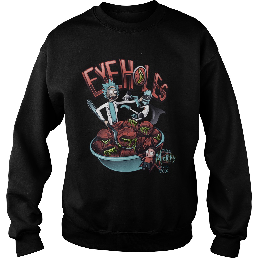 Rick And Morty Eye Holes Shirt, Hoodie, Sweater, Longsleeve T Sweat Shirt