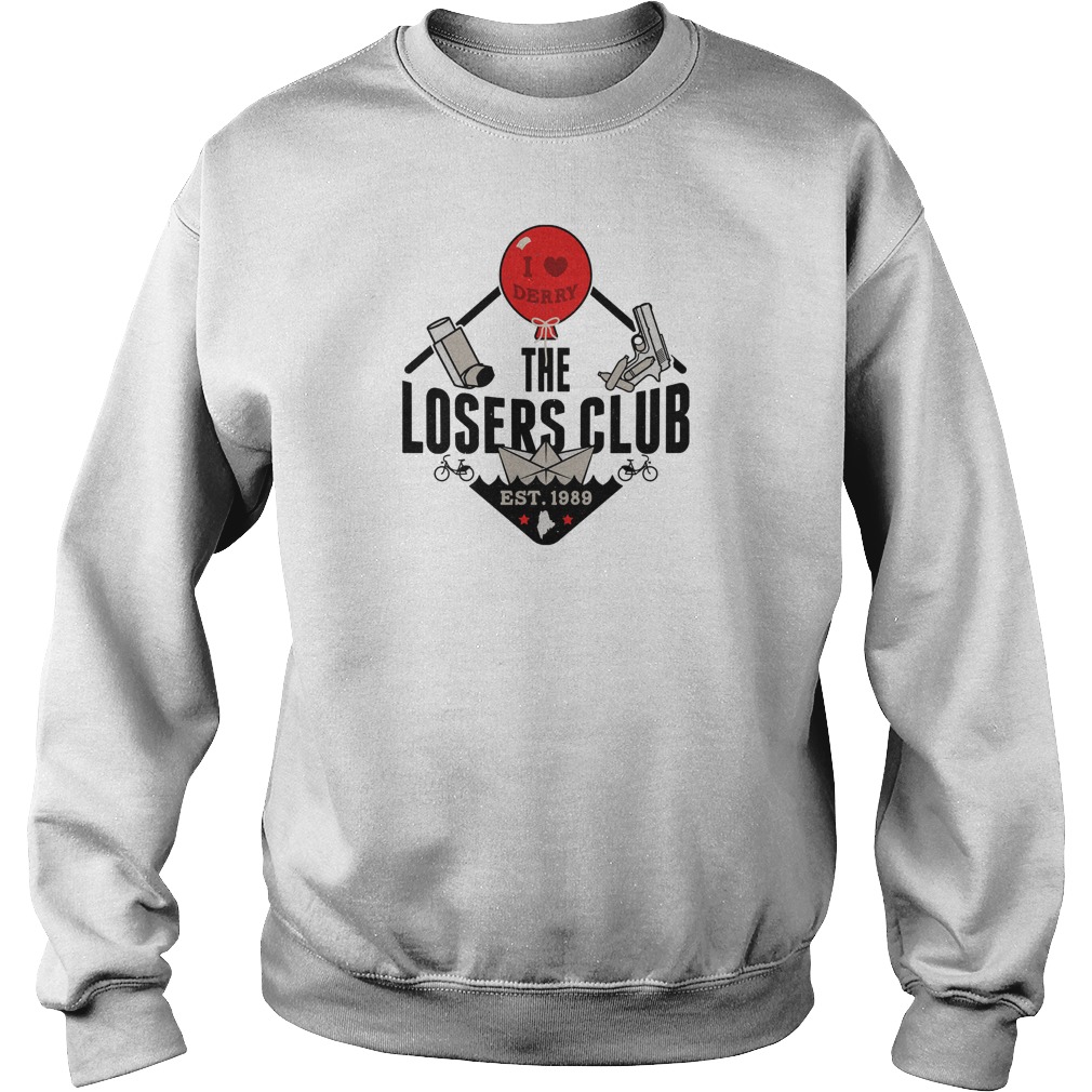 Stephen Kings It I Love Derry The Losers Club Est 1989 Sweater