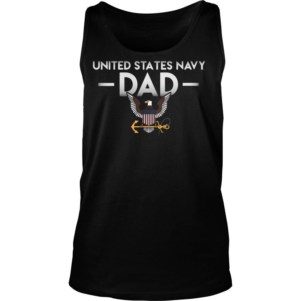 United States Navy Dad Tank Top