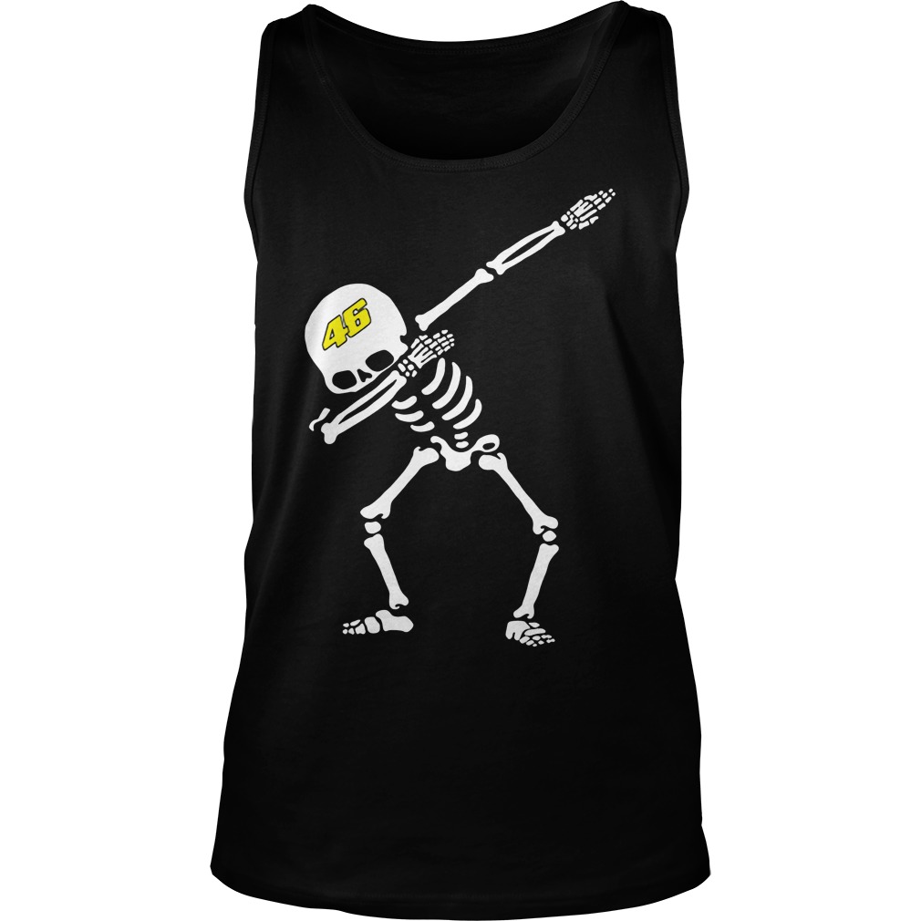 Valentino Rossi Vr46 Dabbing Skeleton Shirt, Hoodie, Sweater, Ladies T Unisex Tank Top