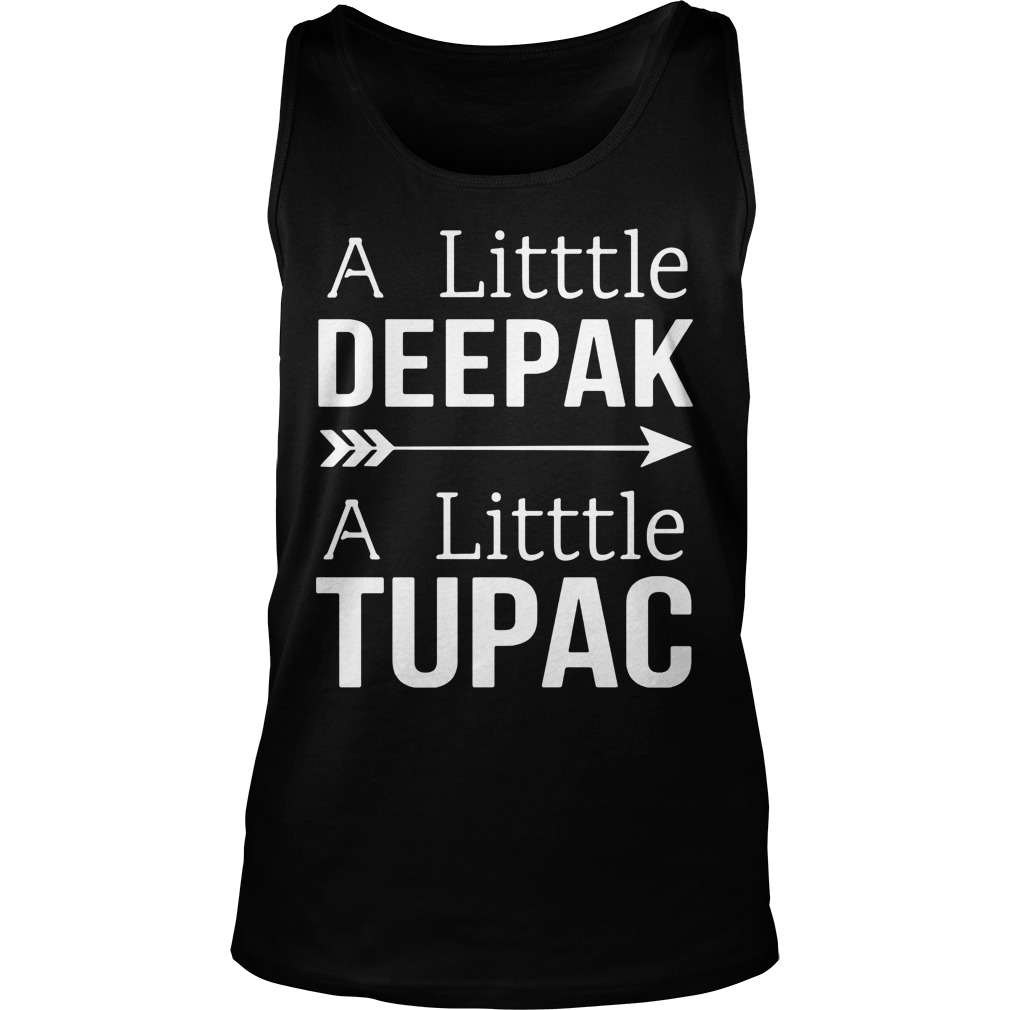 A Little Deepak A Little Tupac Tank Top