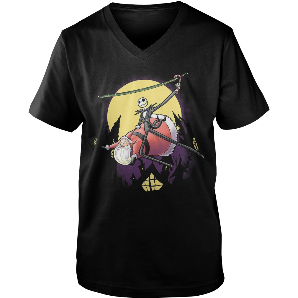 Amazing Jack Skellington Saura V Neck