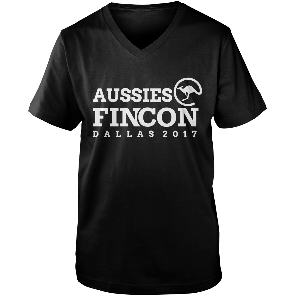 Aussies Fincon Dallas 2017 Guys V Neck