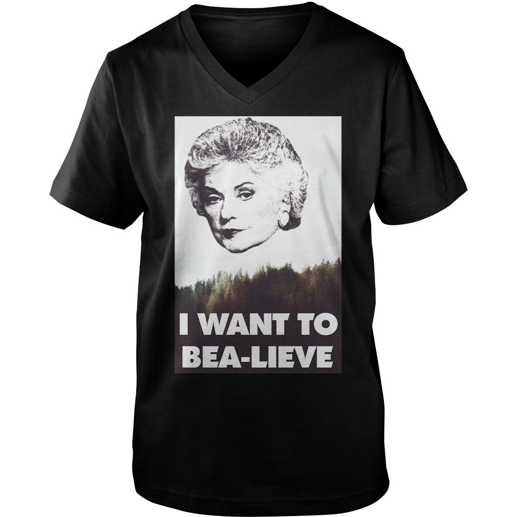 Bea Arthur Want Bea Lieve Guys V Neck