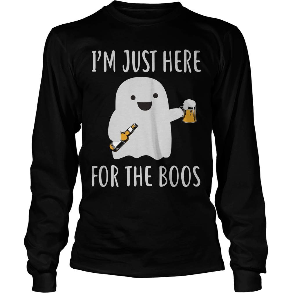 Boos Beer Im Just Boos Unisex Longsleeve Tee