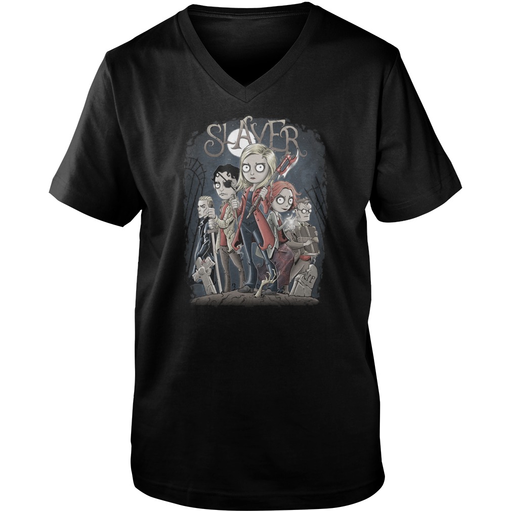 Buffy Vampire Slayer Guys V Neck