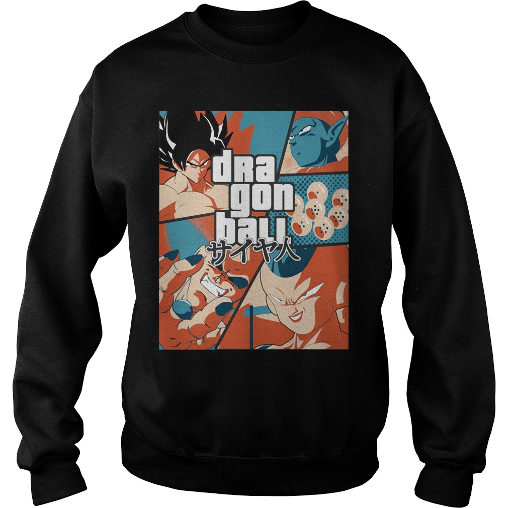 Camiseta Grand Theft Dragon Sweat Shirt