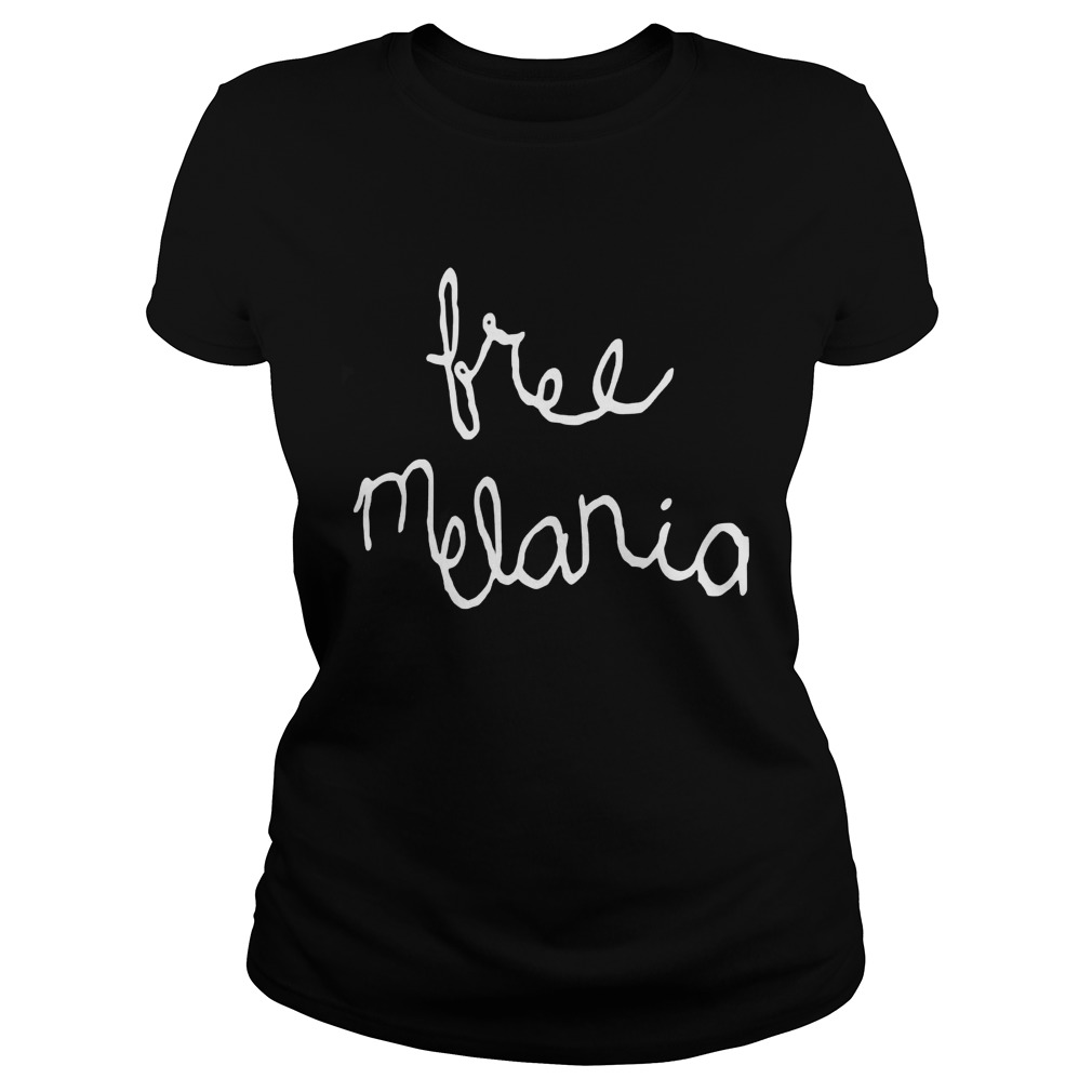 Candice Bergen Free Melania Ladies Tee