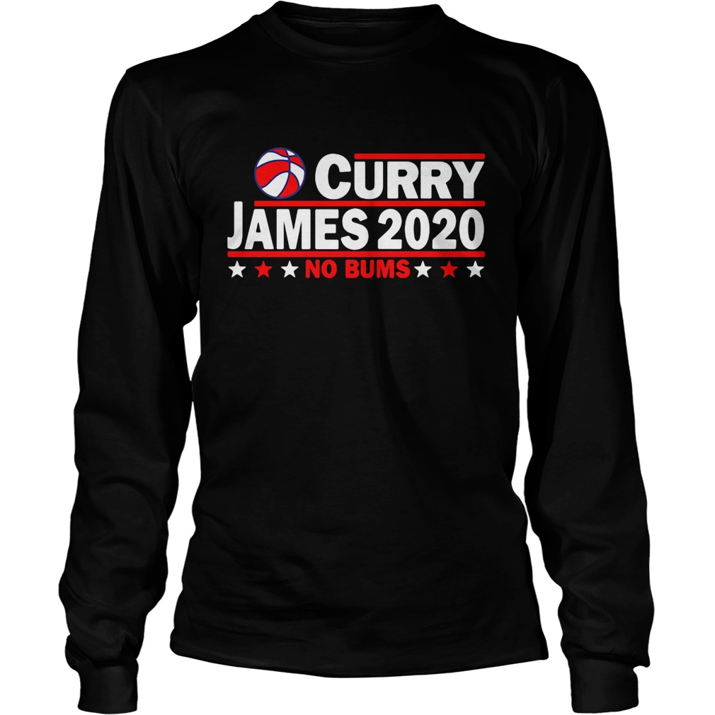 Curry James 2020 No Bums Unisex Longsleeve Tee