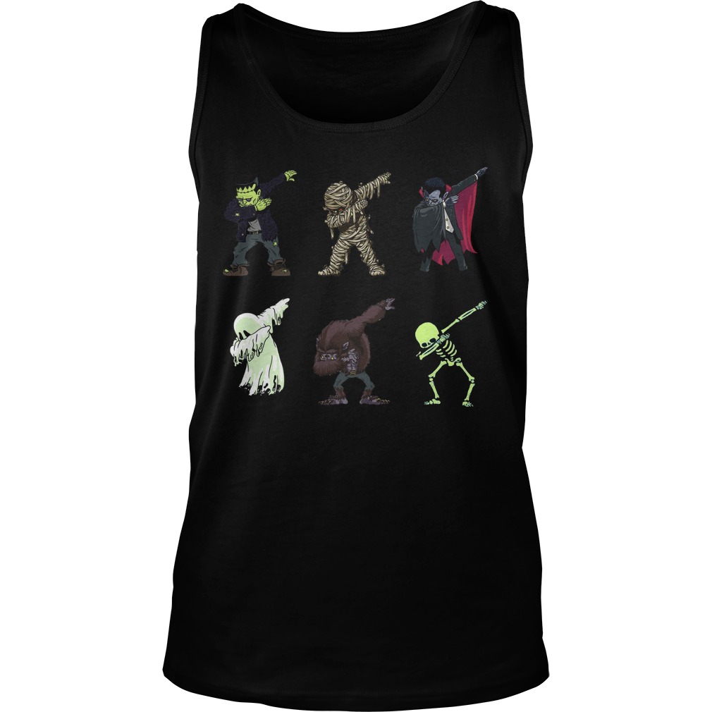 Dabbing Skeleton Unisex Tank Top