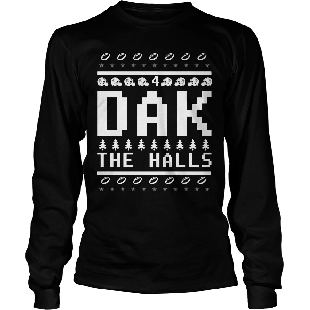 Dak Prescotts Dak Halls Christmas Longsleeve