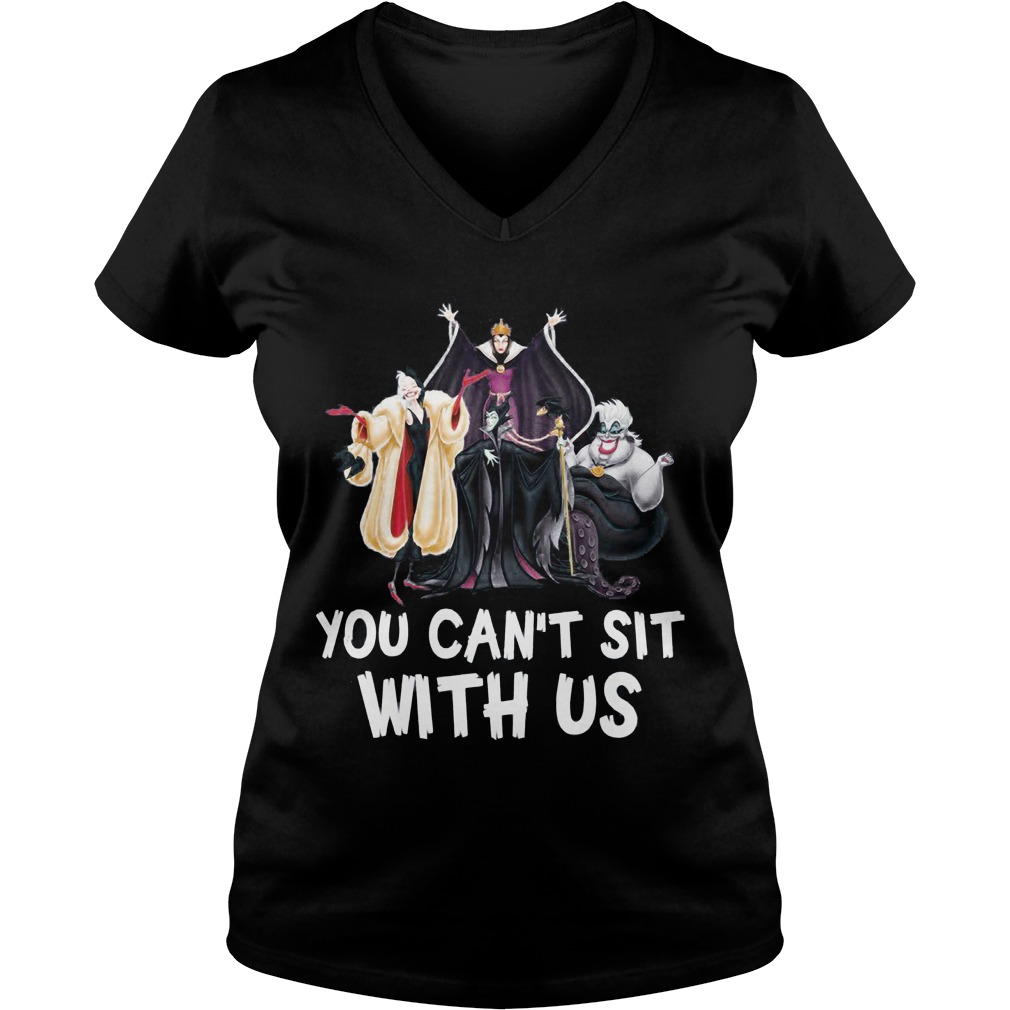 Disney Witchs You Cant Sit With Us Ladeis V Neck