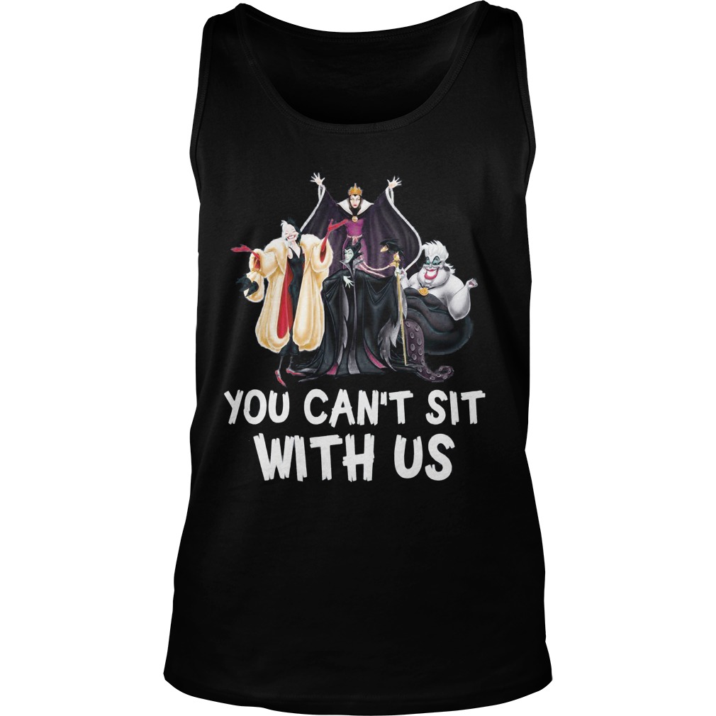 Disney Witchs You Cant Sit With Us Unisex Tank Top