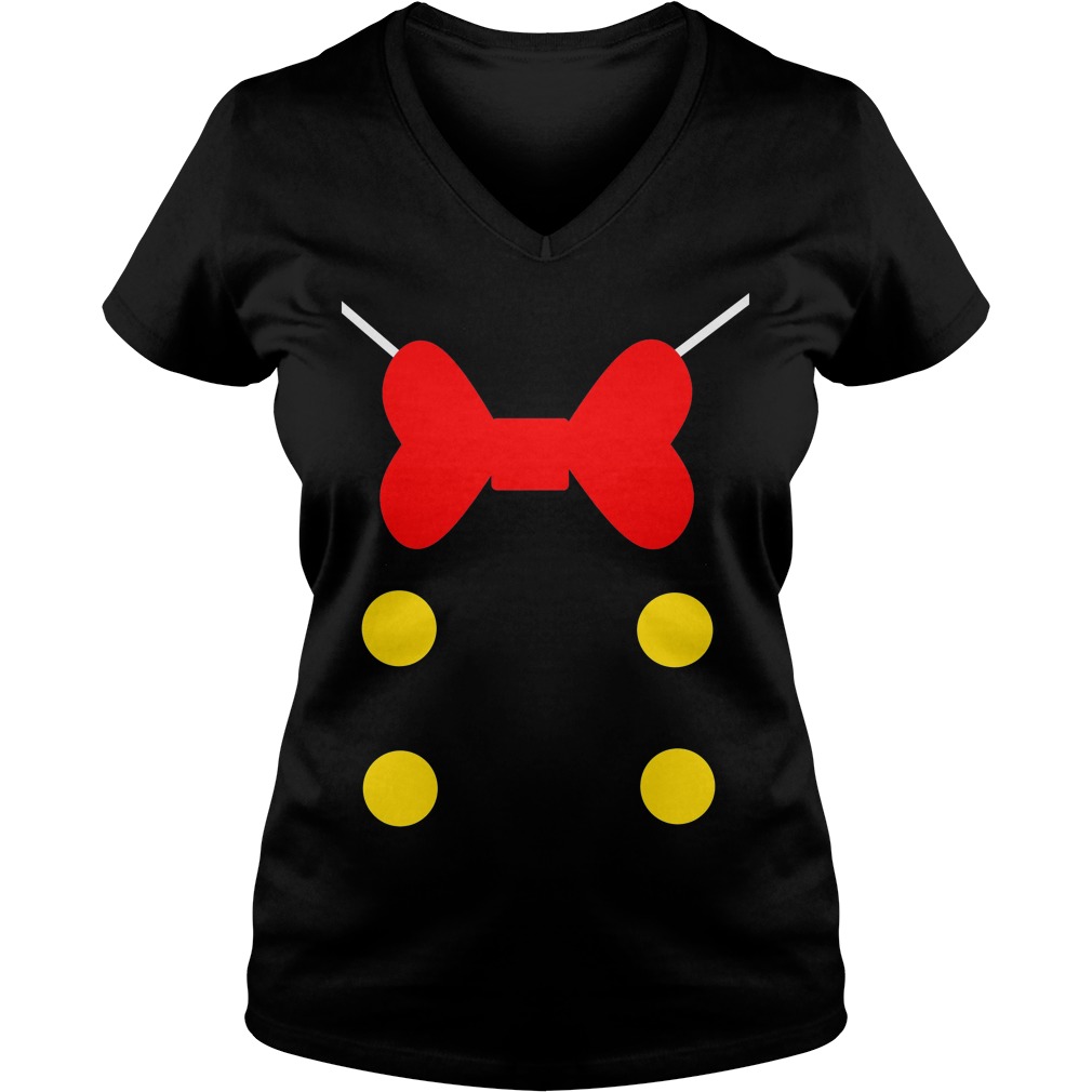 Donald Duck Suit Ladies V Neck