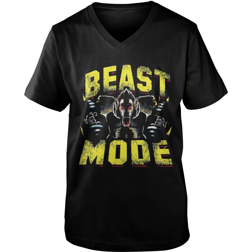 Dragon Ball Z Workout Beast Guys V Neck