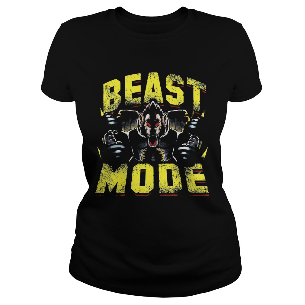 Dragon Ball Z Workout Beast Ladies Tee