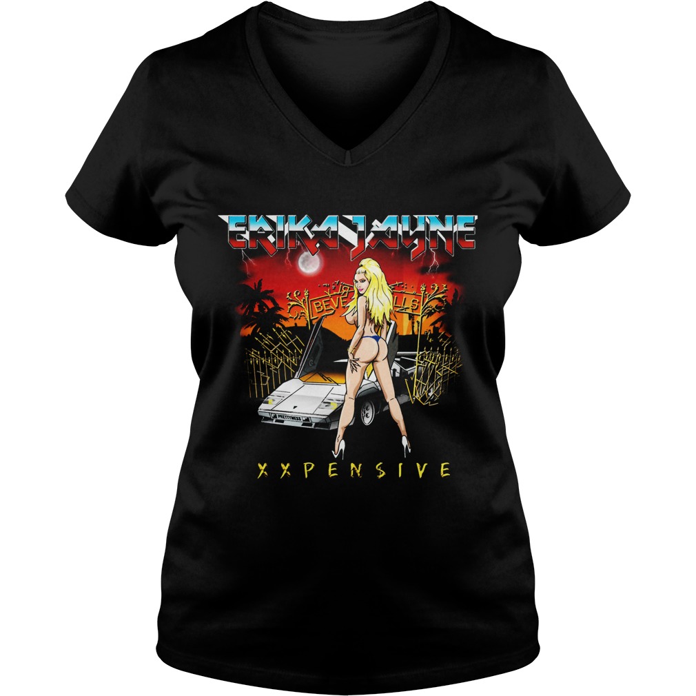 Erika Jayne Xxpen Ive Cover Belongs Heavy Metal Ladies V Neck