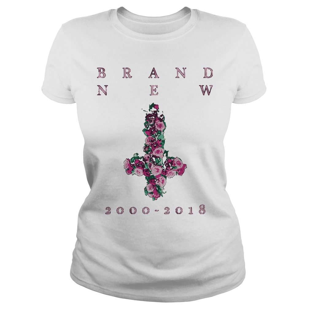 Forever Remember The Band Brand New With The Farewell Cross Ladies Tee