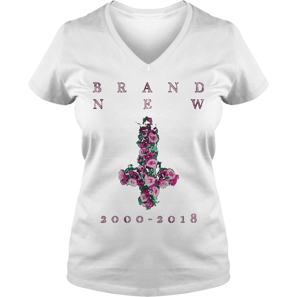 Forever Remember The Band Brand New With The Farewell Cross Ladies V Neck